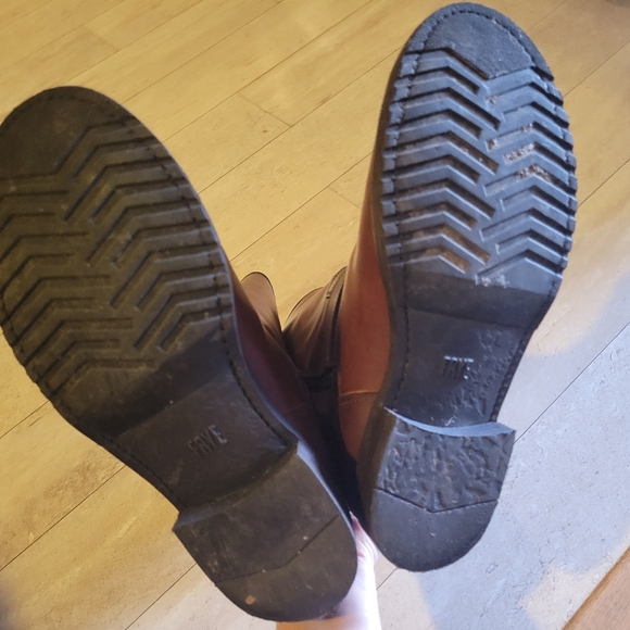 Frye Veronica Shearling Boot - Brown- Women's 8.5 - Picture 8 of 13